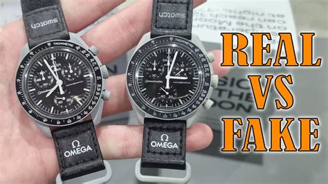 REAL VS FAKE! This Copy Swatch x Omega MoonSwatch .